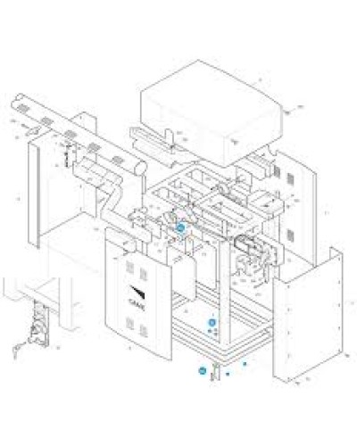 Вал выходной G3750 Came 119RIG331 в Рязани Запчасти для шлагбаумов и автоматики Pintop.ru